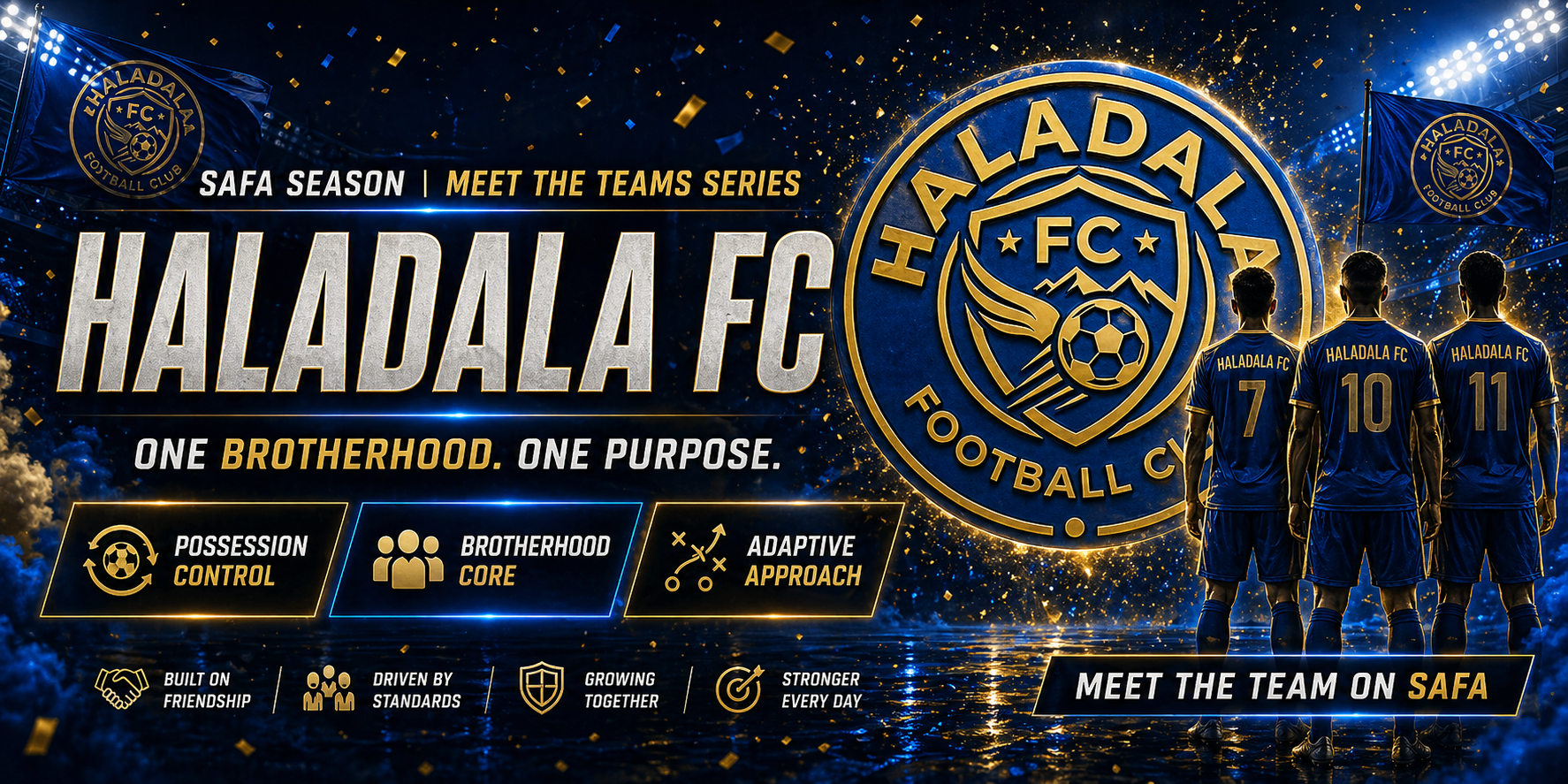 Haladala FC – A Team Growing Up Together