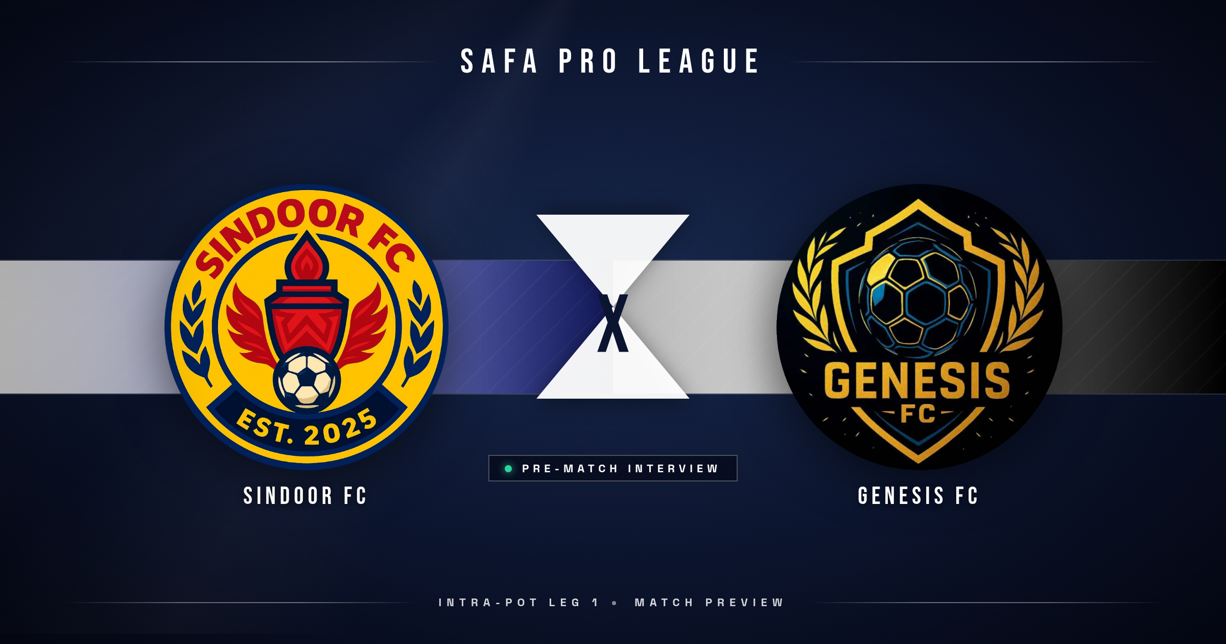 Pre-Match: Sindoor FC vs Genesis FC